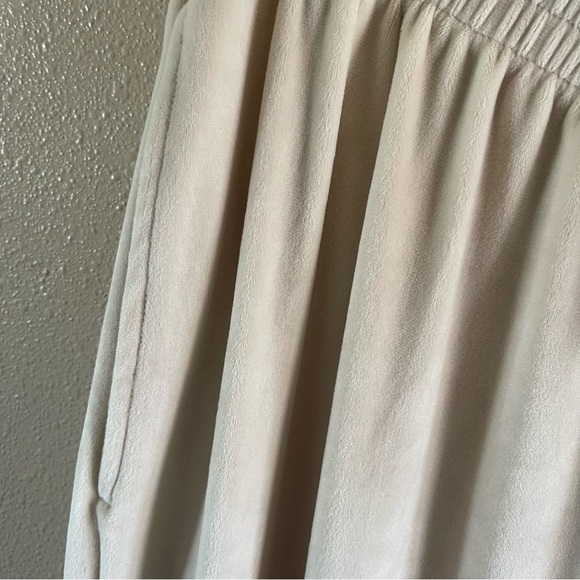 Nwt Victoria Secret Pink velour heritage pant size XXL off white draw string - Picture 12 of 16